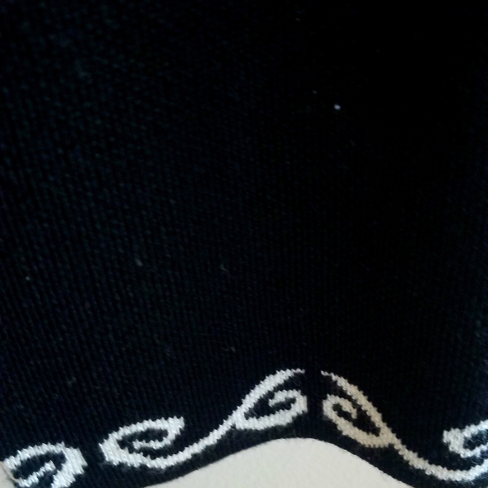 Jessica Howard Black Dress with White Pattern - Picture 3 of 3